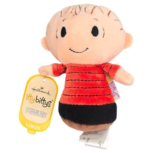Hallmark Itty Bittys Plush Set of 4 Peanuts Gang Charlie Brown Linus Lucy Snoopy - Picture 12 of 16